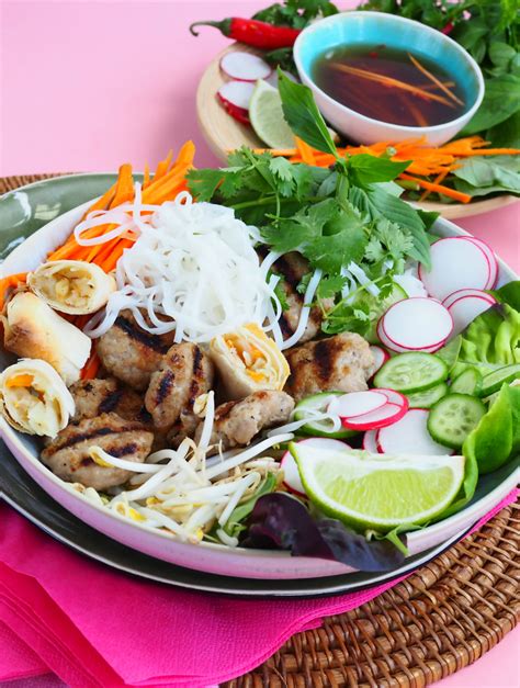 Bun Cha Gio Een Vietnamese Noedelsalade Metzkooktover