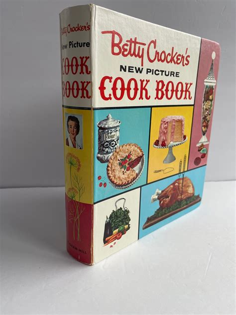 Nos Betty Crocker New Picture Cook Book In Original Box Etsy Uk