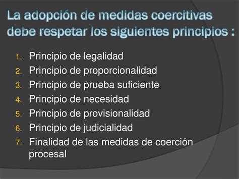 Ppt Las Medidas De Coerción Procesal Powerpoint Presentation Free Download Id 2994193