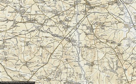 Old Maps Of Bourton On The Water Gloucestershire