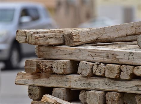 Premium Photo Close Up Of Stack Of Logs