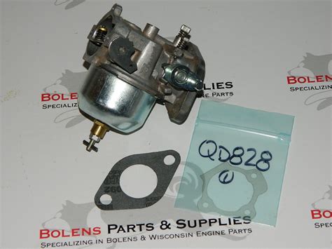 Wisconsin Engine Parts Bolens 1250 1455 Rebuilt Genuine Zenith Carburetor L86 L95 Series