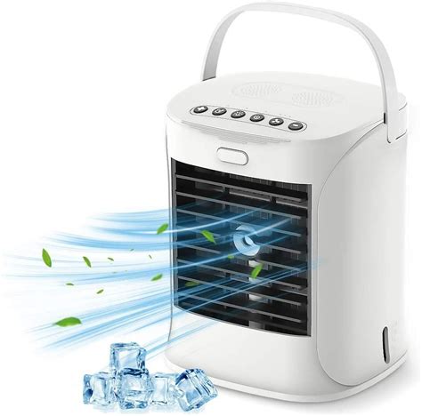 Bcamelys Portable Air Conditioner 3 In 1 Personal Air Cooler Mini Air