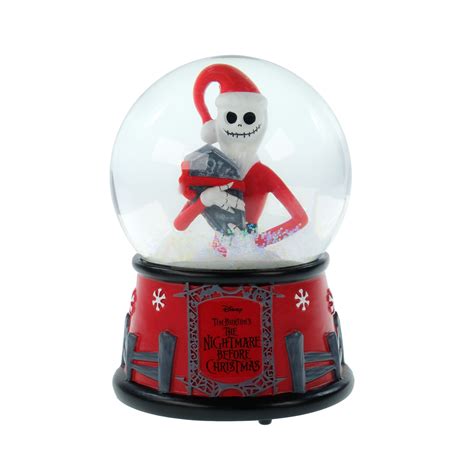 Disney, The Nightmare Before Christmas, Jack Skellington Snow Globe ...