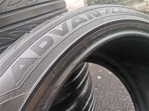 R Yokohama Advan Fleva Used Tyre Tayar Seken Auto