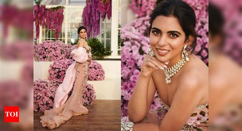 Isha Ambani 3d Gown Isha Ambani Stuns In A 3d Gown At Anant Ambani