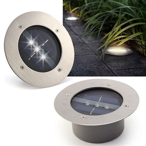 LAMPA SOLARNA NAJAZDOWA 3 LED OGRODOWA GRUNTOWA P60049 Cena Opinie