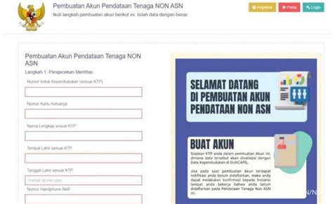 Link Dan Tahapan Hasil Prafinalisasi Pendataan Tenaga Non Asn