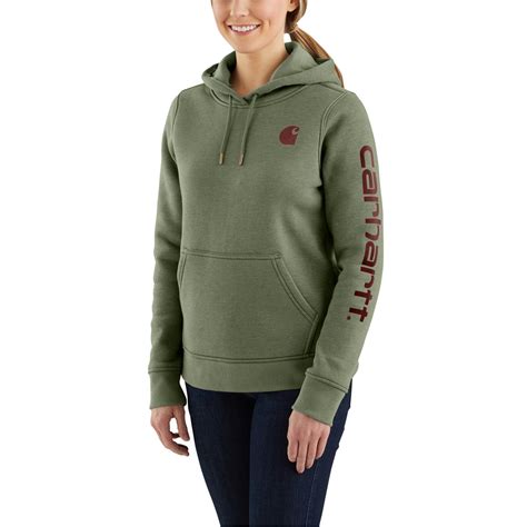 Carhartt 102791 Sleeve Graphic Hoodie For Women