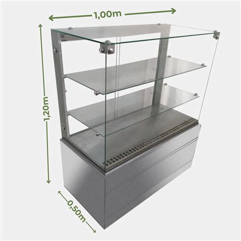 Montagem Vitrine Refrigerada 0 70m E Vitrine Seca 1 00m Linha Glas