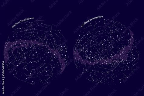 Constellation Map Northern Hemisphere