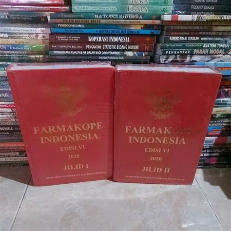 Jual FARMAKOPE INDONESIA Edisi VI Jilid 1 2 Shopee Indonesia