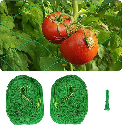 2 Pcs Garden Trellis Heavy Duty Garden Netting For Climbing Plants Trellis