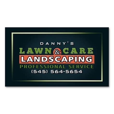 1000+ images about Landscaping Business Cards on Pinterest | Logos ...