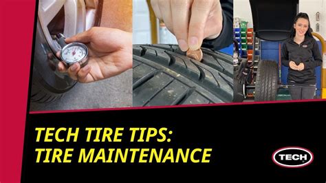 Tech Tire Tips Tire Maintenance Youtube