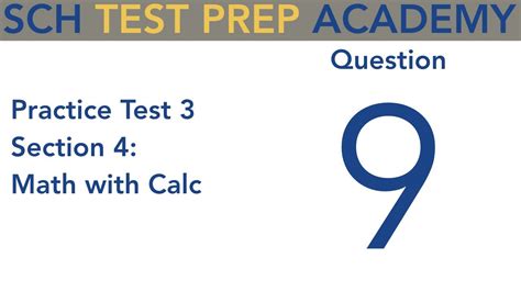 Sat Practice Test 3 Section 4 Math No Calc Q9 Youtube