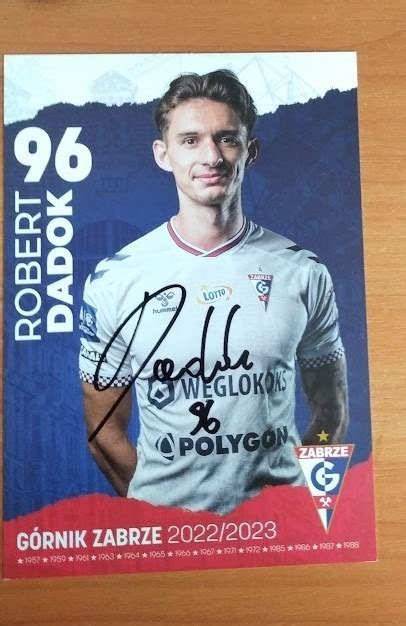 Robert DADOK GÓRNIK Zabrze 2022 23 Ruda Śląska Kup teraz na Allegro