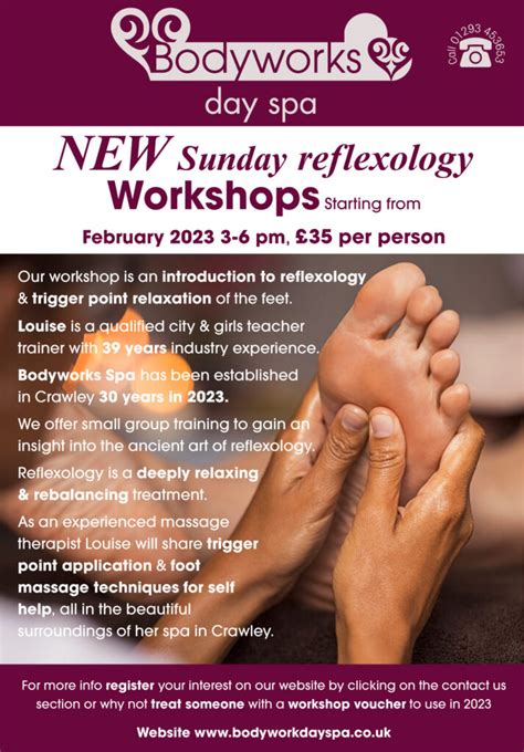 Workshop Poster Bodyworks Day Spa