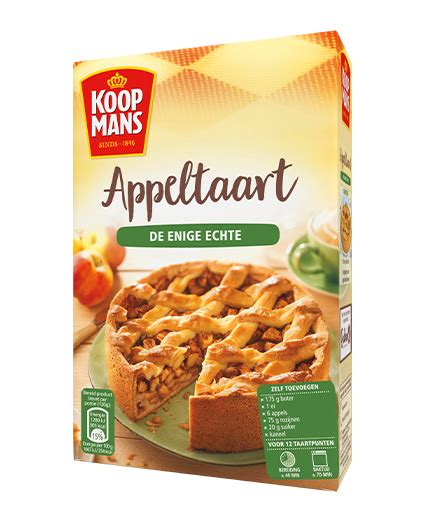 Zelf Traditionele Appeltaart Maken Recepten Koopmans