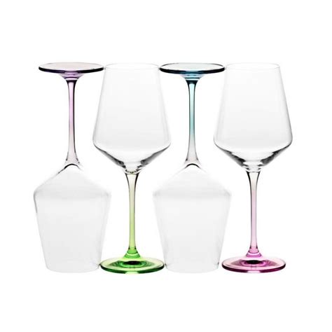 Kieliszki 450 Ml Do Wina Avant Garde Deco 4 Sztuki Krosno Glass