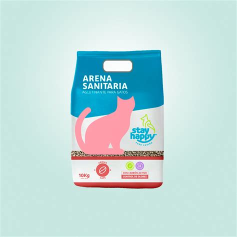 Stay Happy Arena Sanitaria Aglutinante Aroma Café 10kg COMERCIAL TORRES