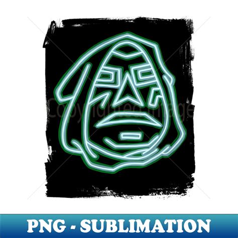 Neon Doom Instant Png Sublimation Download Spice Up Your Inspire