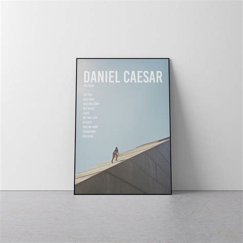 Daniel Caesar Freudian Album Cover Poster / Daniel | Etsy