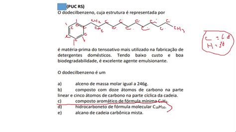 Resolução De Questões Introdução A Química Orgânica E Hidrocarbonetos