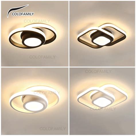 Cores Em Luz Lumin Ria De Teto Led Decoracao Minimalista Moderna