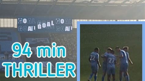 94 MINUTE THRILLER Coventry City Vs Norwich City YouTube