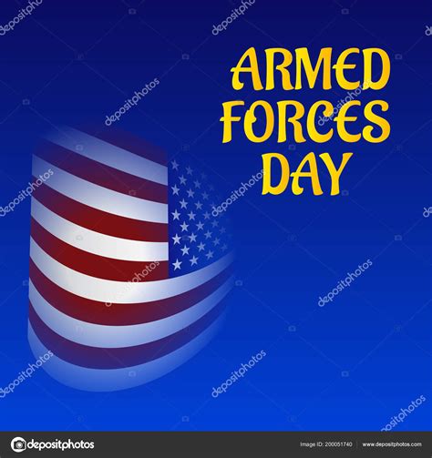 Vector Illustration Background Armed Forces Day Stock Vector Image By ©ssdn 200051740