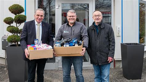 Weihnachtliche Spende des Fördervereins Wärmestube