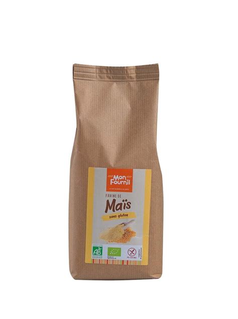 Farine de maïs Bio Sans Gluten Mon Fournil Mon Fournil