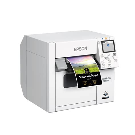 Epson Colorworks Cw C E Mk Desktop Colour Label Printer Matte