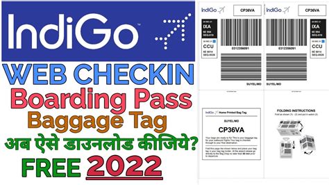 Indigo Web Check In Process Online Web Check In Indigo