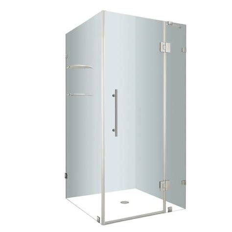 Aston Avalux Gs 42 Inch X 30 Inch X 72 Inch Frameless Shower Stall With