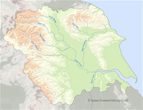 Yorkshire and the Humber Maps