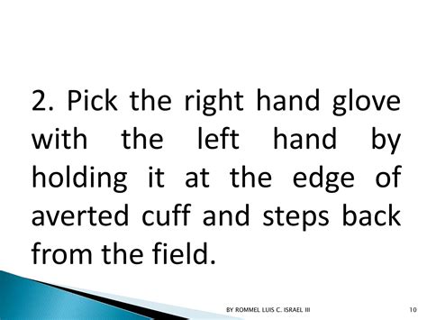 Gowning And Gloving Technique Ppt