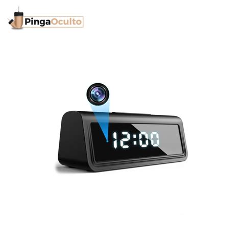 Alarm Clock Wifi Spy Camera Pingaoculto