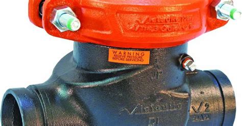 Victaulic High Pressure Swing Check Valves Municipal Sewer And Water