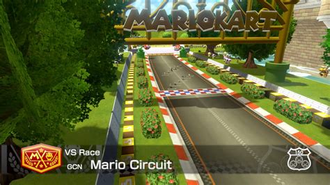 Gcn Mario Circuit Mk8 Styled Mario Kart 8 Deluxe Mods