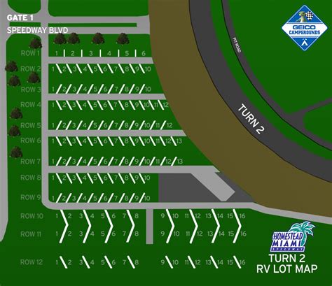 Maps & Seating Charts - Homestead Miami Speedway