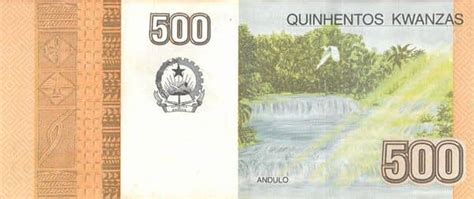 Billet 500 Kwanzas 2012 Angola Foronum