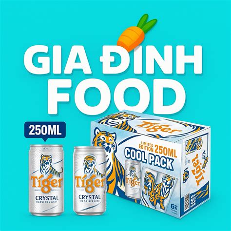 Bia Tiger Crystal - Sản Phẩm Chính Hãng, Chất Lượng, Giá Tốt | Shopee ...