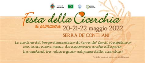 Festa Della Cicerchia Di Primavera A Serra De Conti Sagre