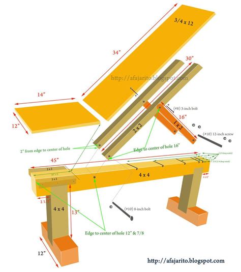 Weight Bench (5 Position,Flat/Incline) Doubles As Patio Bench | Diy ...