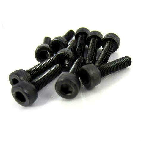 M6 X 10mm Socket Head Cap Screws 129 Alloy Steel Black Oxide 10 Coarse 25 Pcs