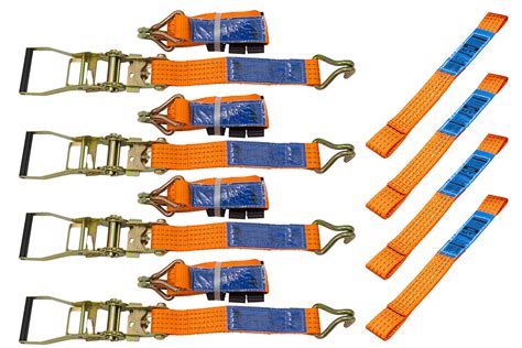 Fastening Transport Belts With Tensioner And Belt Suspenders For