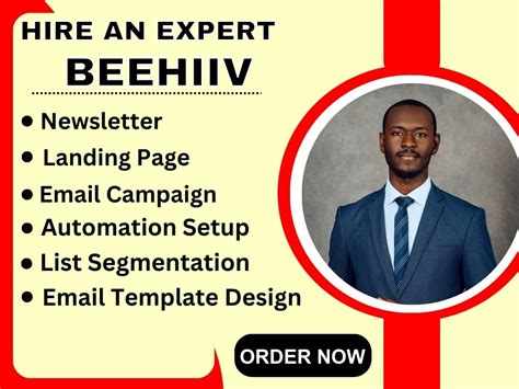 Beehiiv Newsletter Template Beehiiv Landing Page Beehive Beehiive Upwork