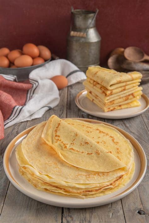 Receita Crepes De Baunilha